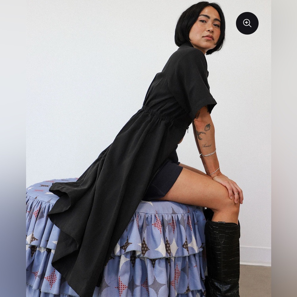 Nobel Long Utility Dress 1X - Picture 3 of 9